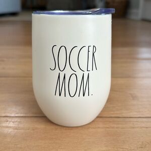 Rae Dunn Soccer Mom Wine Tumbler
New condition (never used)